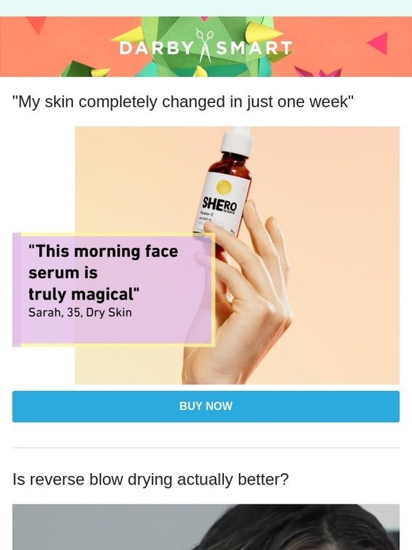 "My skin has completely changed in just one week"