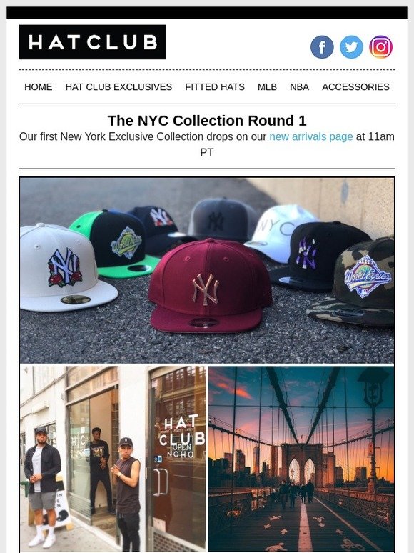 Hat Club: Our first New York Exclusive 