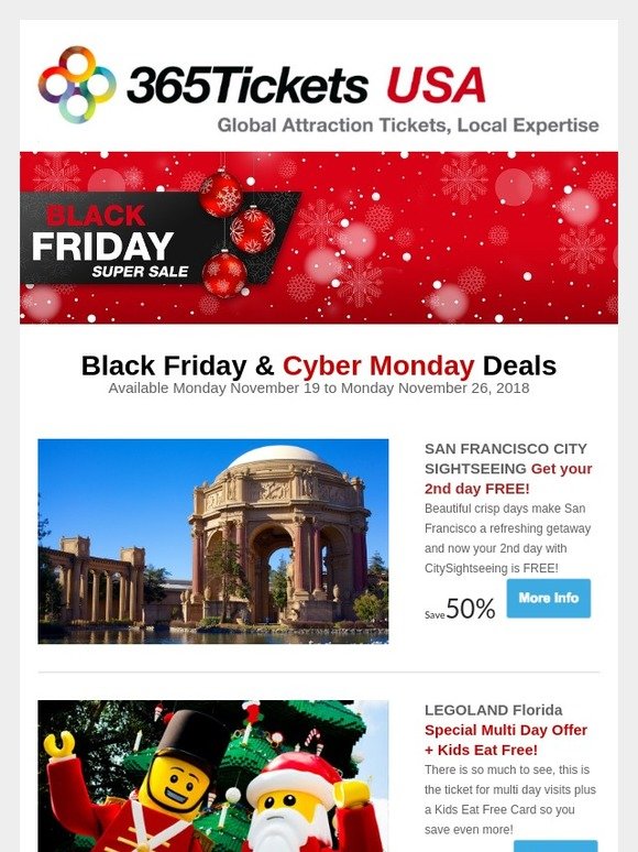 It's Finally Here! Black Friday & Cyber Monday Deals