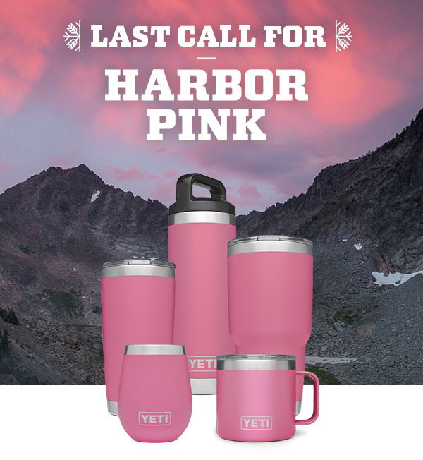 Bomberger's Store - The new Limited Edition Harbor Pink YETI drinkware has  arrived! Stop in at Bomberger's of Lititz and grab yours while they're  available.