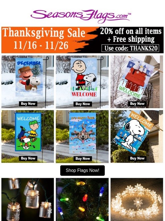 Thanksgiving Sale Continues...