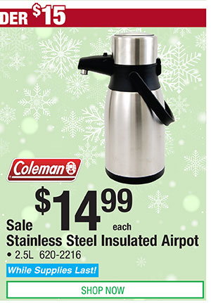 Stainless Steel Insulated Airpot