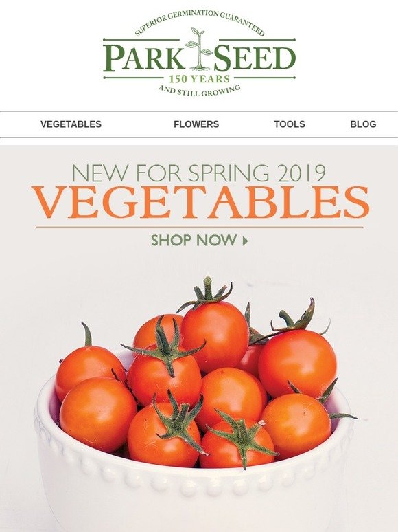 New Veggie Seeds for Spring 2019! Milled