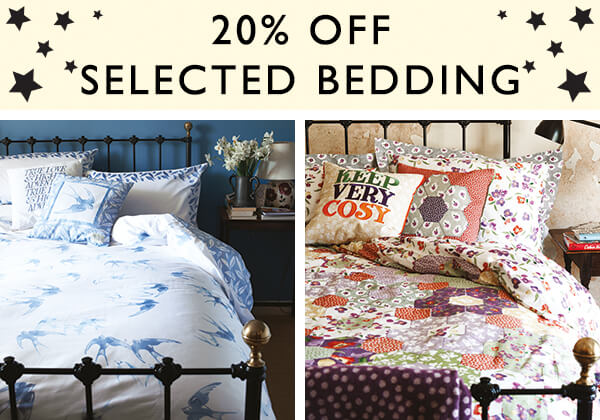 20% Off selected Bedding >