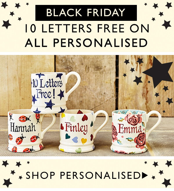 10 Letters Free on all Personalised - Shop Now >