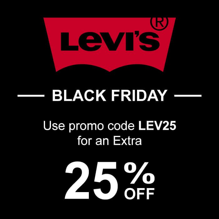 Jean Scene: Black Friday | Extra 25% Off Levi's Promo Code LEV25 | Milled