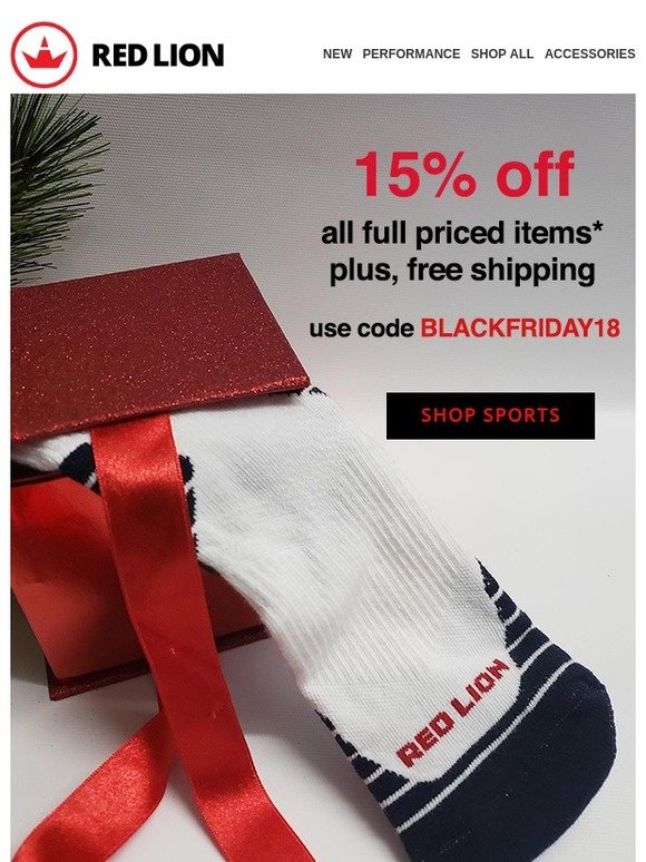 Black Friday Sale starts now!
