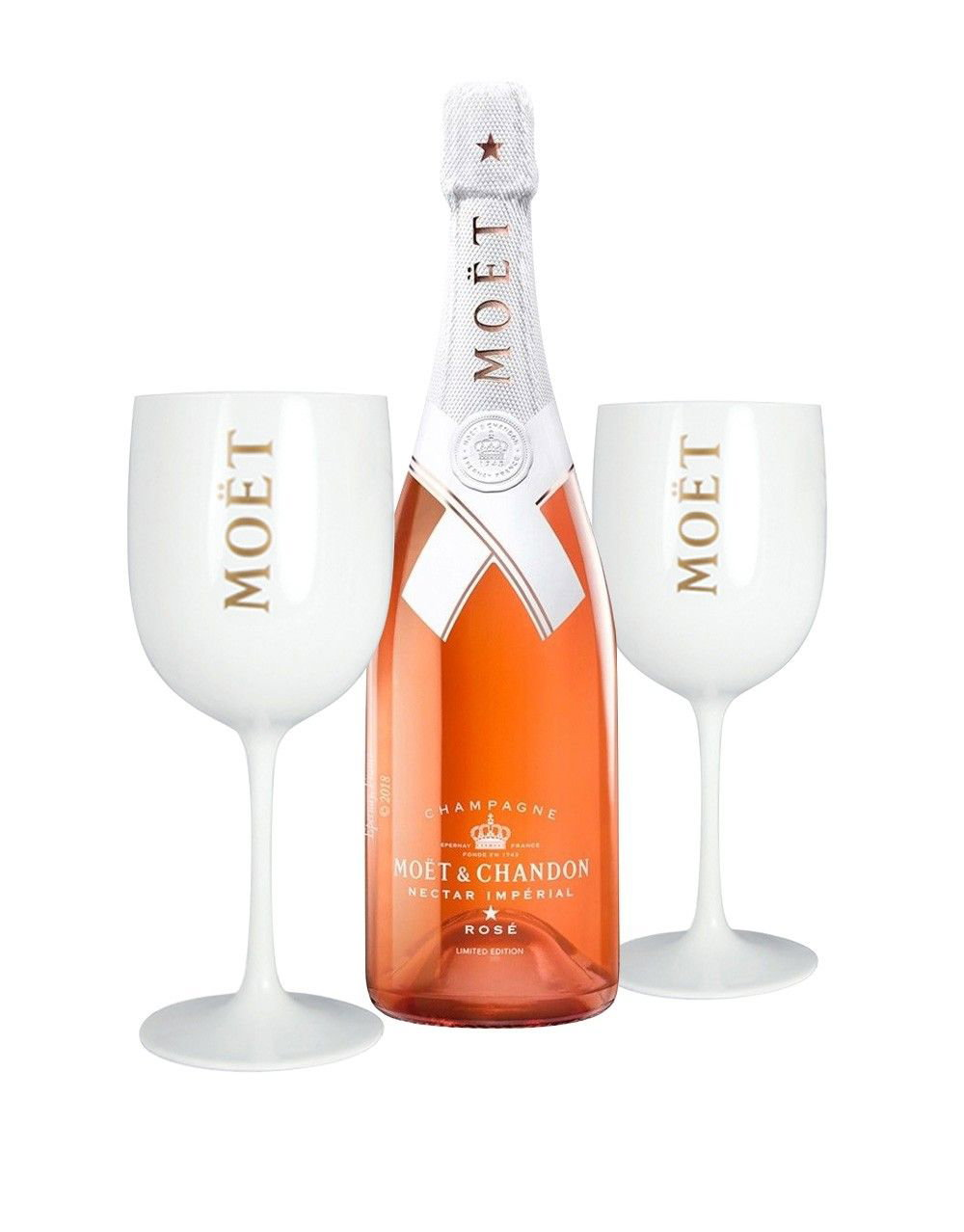 ReserveBar - One of today's most celebrated creatives, Virgil Abloh has  debuted a limited edition collection of custom-designed bottles of Moët &  Chandon Nectar Impérial #Rosé, marking the designer's first-ever wine 