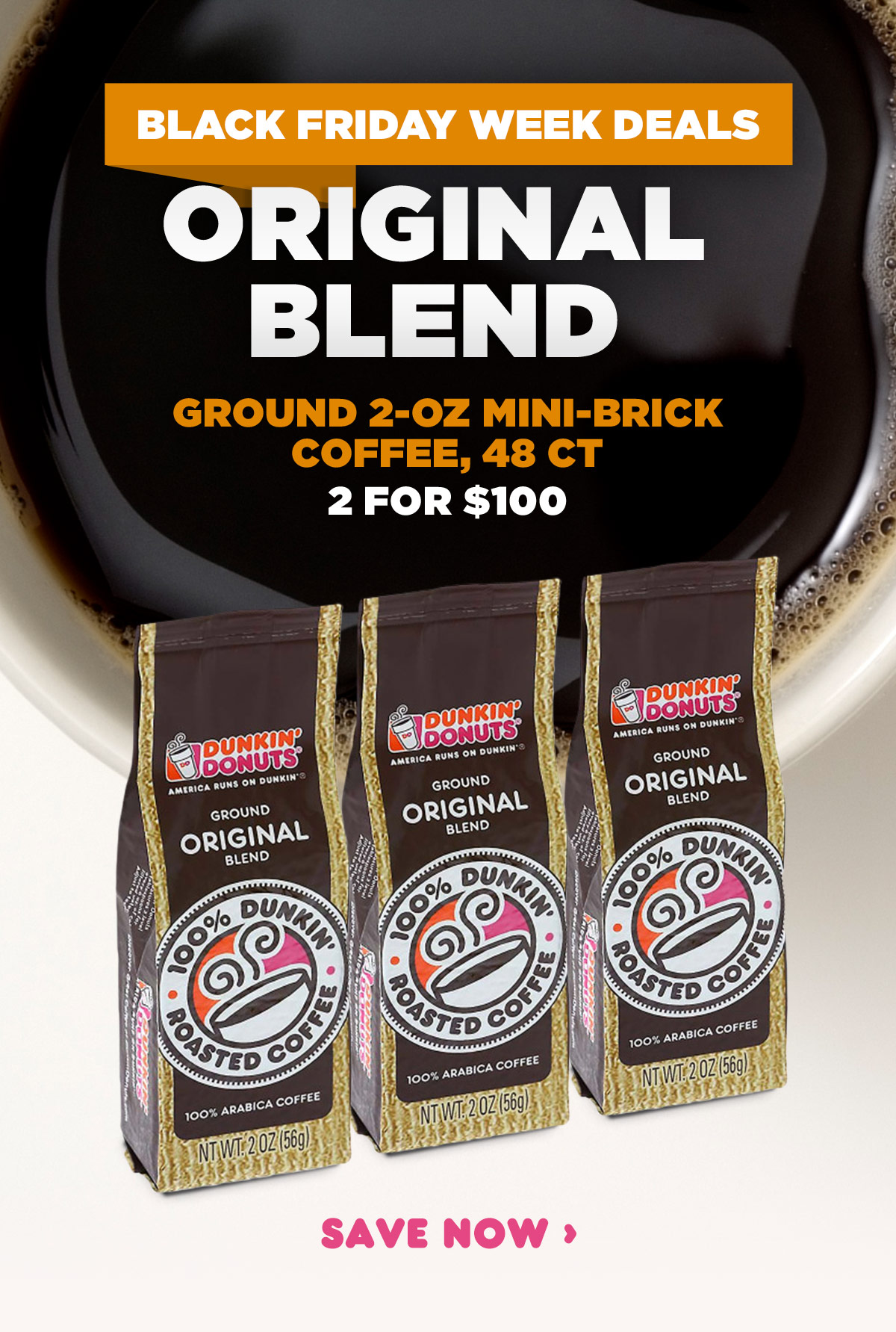 Dunkin Donuts K-Cups Original Blend 96 Count