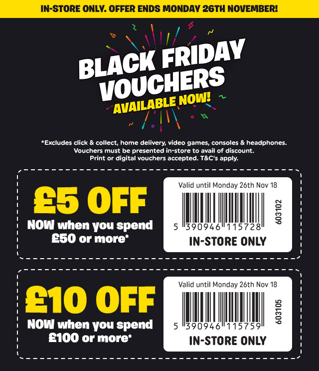 smyths high street vouchers