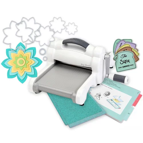 Exclusive - Sizzix Big Shot Machine - Die Cutting Bundle - Nested Squares