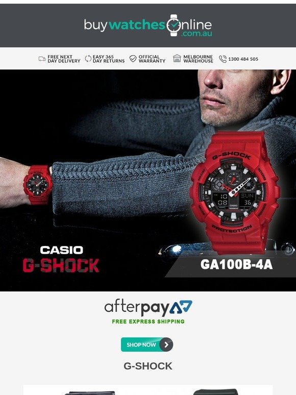 gshock afterpay