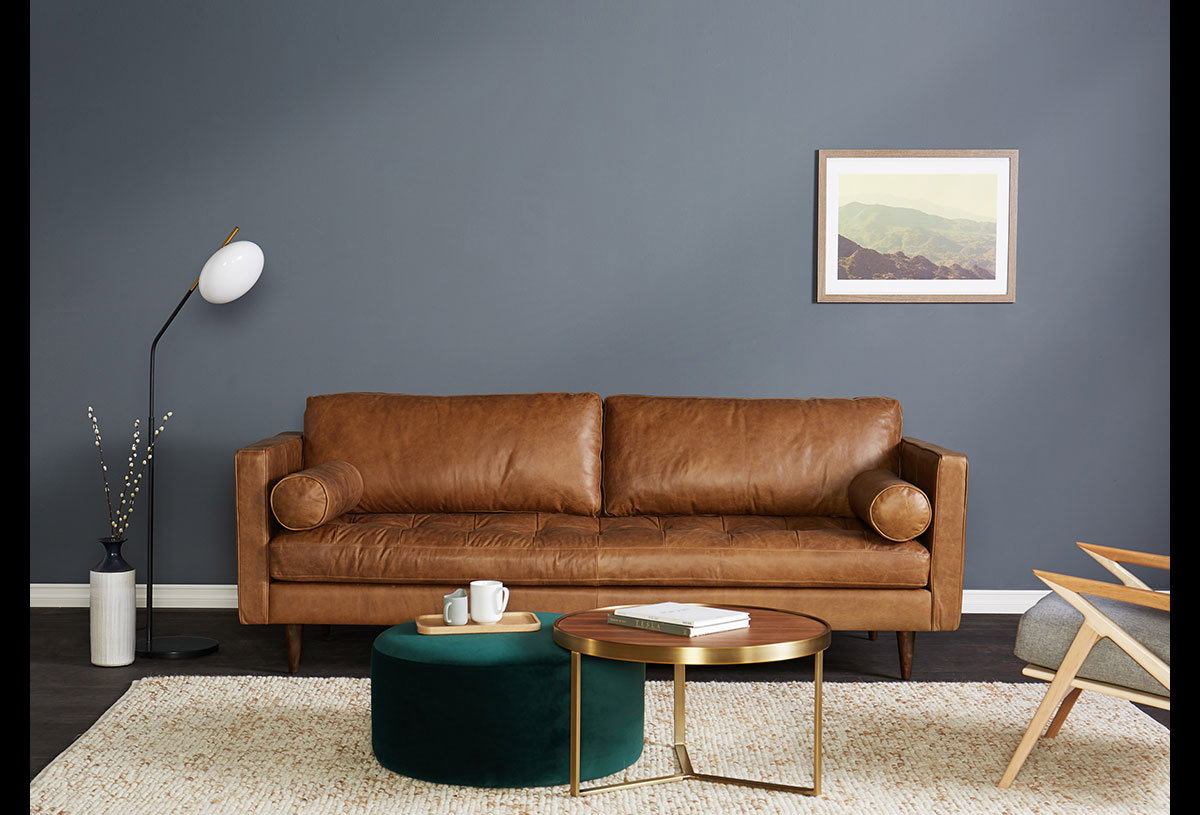 Briar Leather Sofa