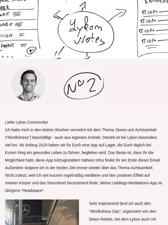 Lykon Notes #2: Zuviel Stress zerstört Dich