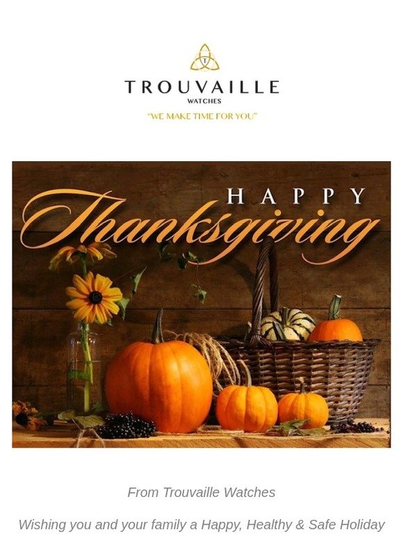 Happy Thanksgiving!