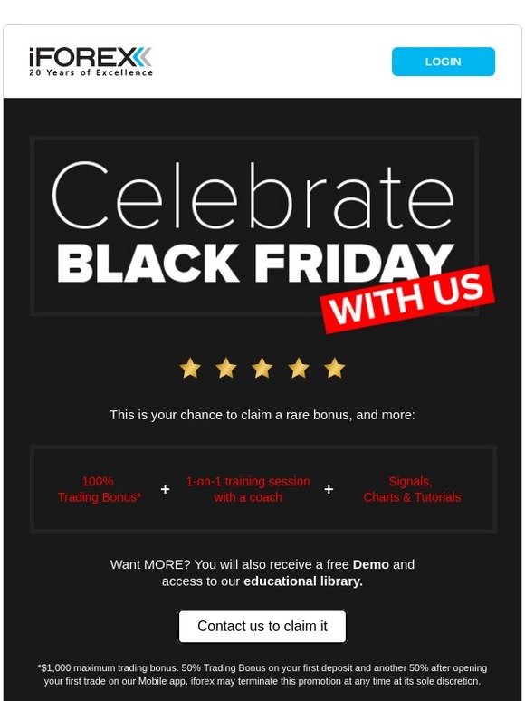 A great way to celebrate Black Friday