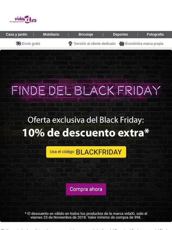 ¡Las gangas XL del Black Friday empiezan hoy!