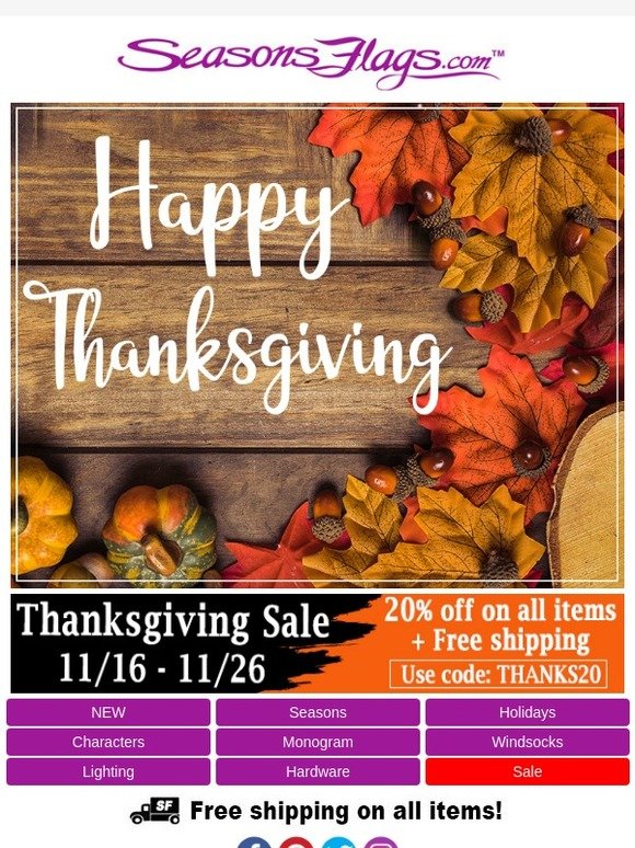 Happy Thanksgiving!