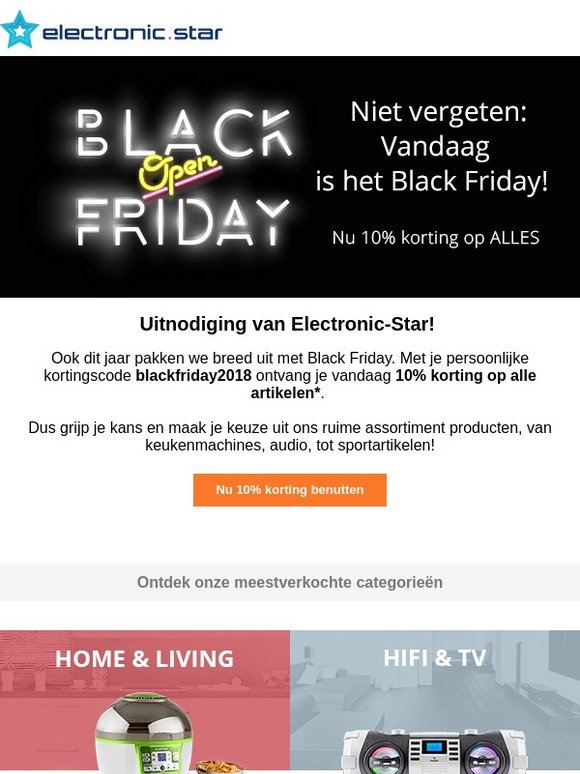 🤩 Black Friday 🤩 10% korting op al onze artikelen!