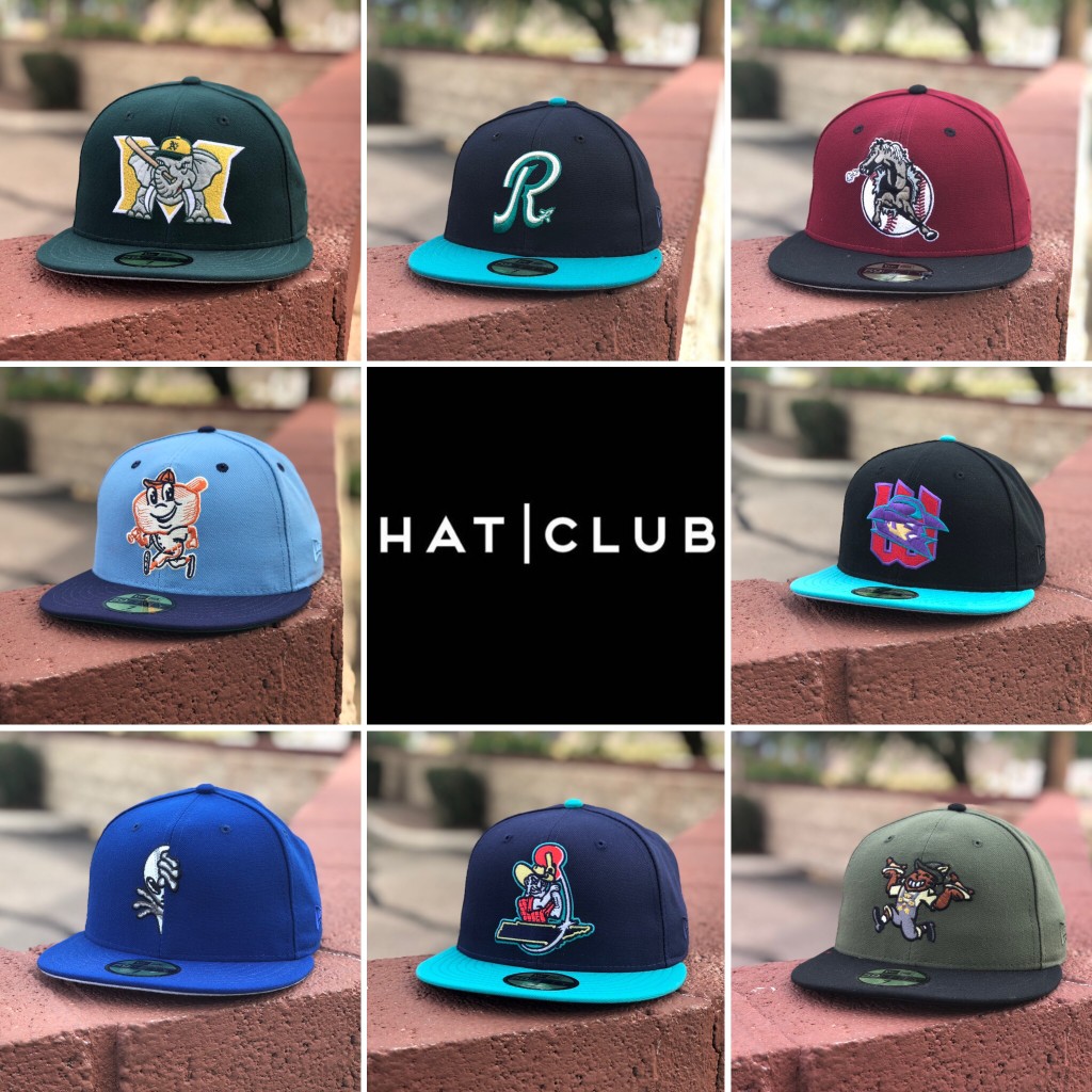 New Era Hillsboro Hops Glacier Blue Edition 59Fifty Fitted Cap, EXCLUSIVE  HATS, CAPS