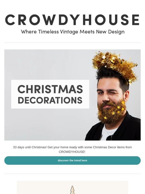 Dec(or) your interior with CROWDYHOUSE !