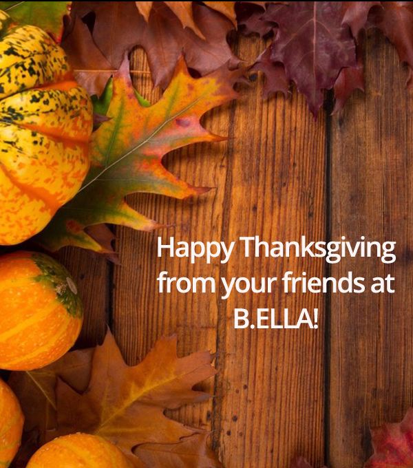 Happy Thanksgiving from B.ella