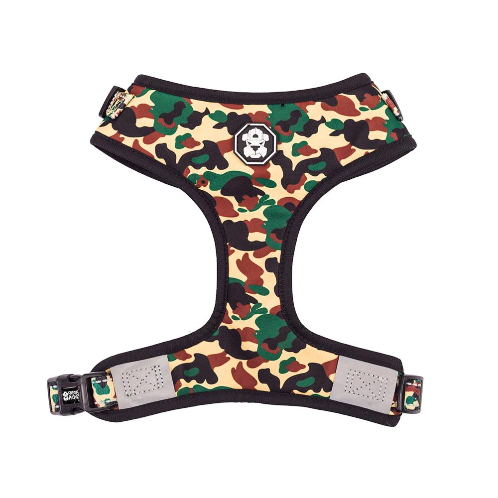 The Hype Camo  | Adjustable Mesh Harness