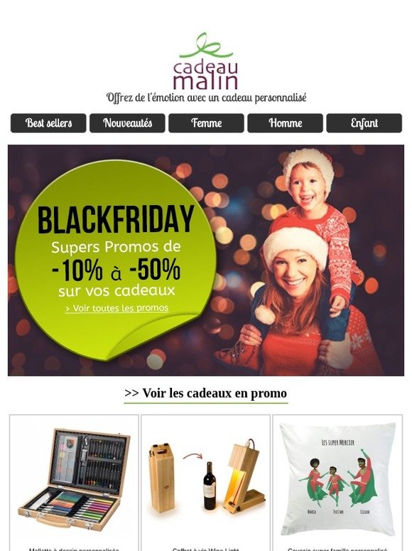 🎁 Nos promos spéciales BLACKFRIDAY