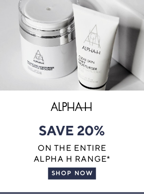 save 20% on Alpha-H