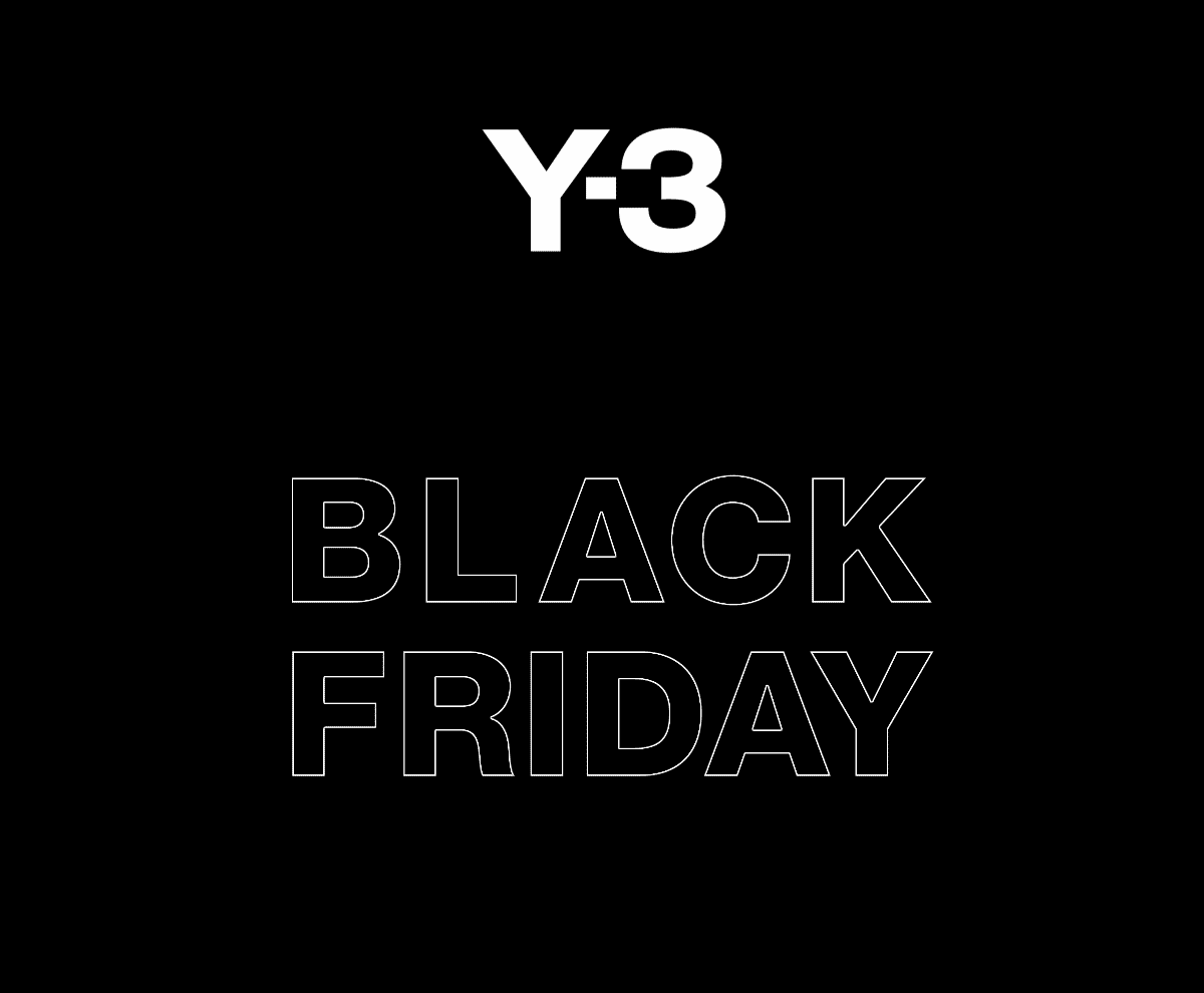 y3 black friday sale