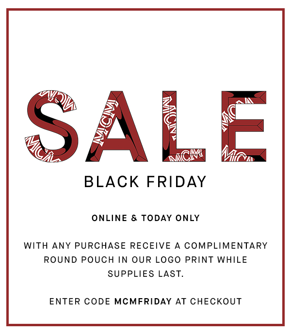mcm black friday sale 2018