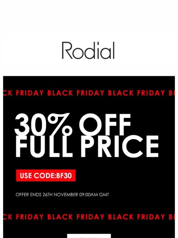 rodial black friday