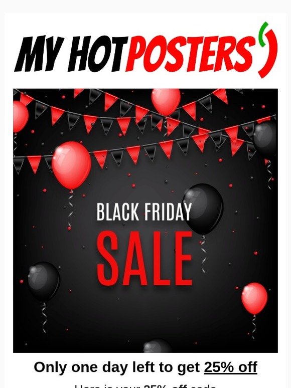 Black Friday Deal Ending Soon 😱 1 day left!
