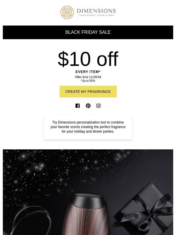 BLACK FRIDAY’S A HOLIDAY FOR SHOPPERS! SITEWIDE SALE