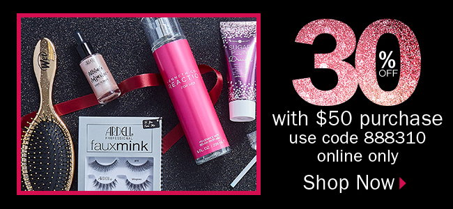 30% off $50