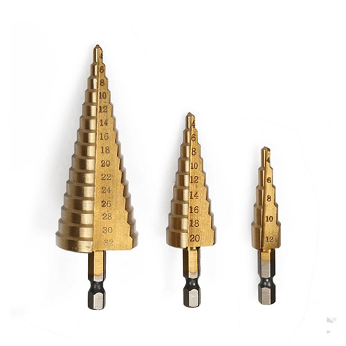 3 Brocas escalonadas