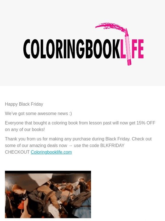 Our Black Friday Sale 😄