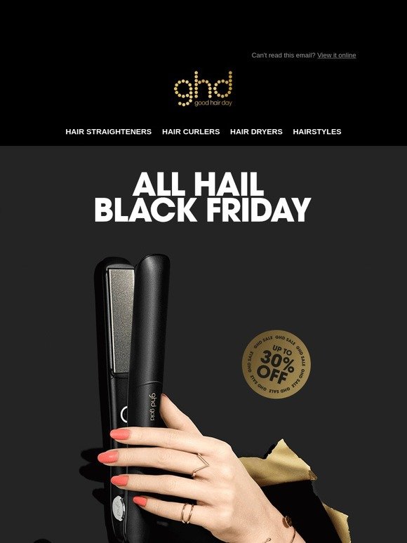 Ofertas Ghd Black Friday Flash Sales, UP TO 64% OFF | www.pcyredes.com