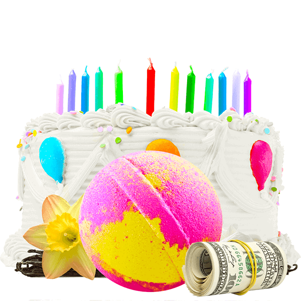 Birthday Cake | Single Cash Bath Bomb®