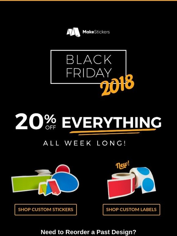 Our biggest sale of 2018 starts now!