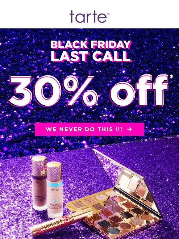 Tarte 30 OFF 🖤 BLACK 🖤 FRIDAY 🖤 Milled