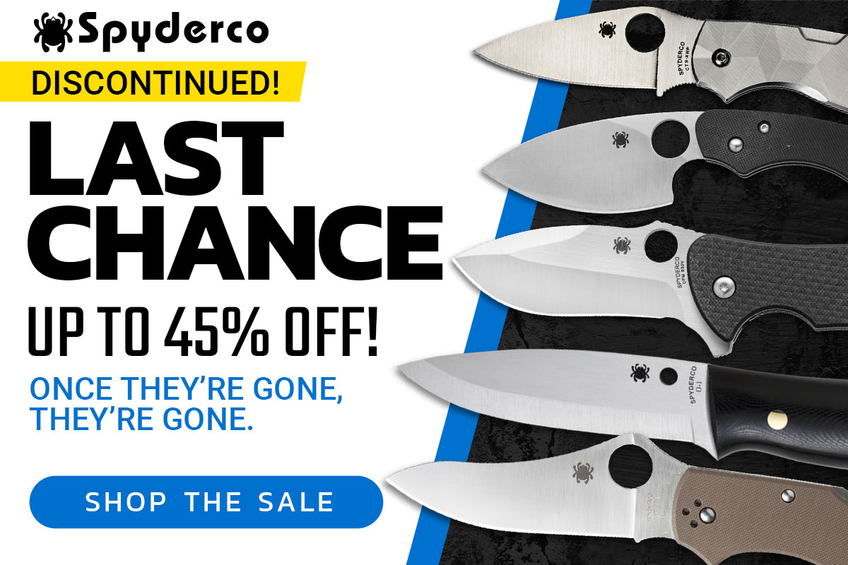 Blade HQ Source Black Friday Knife Sale Continues! Milled