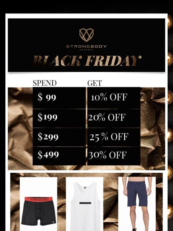 Hello, Black Friday.