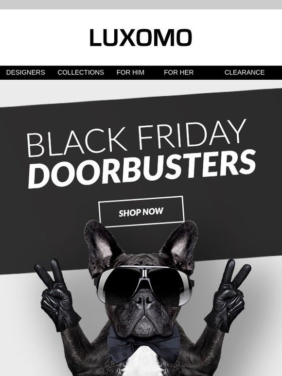BLACK FRIDAY - DOOR BUSTER DEALS