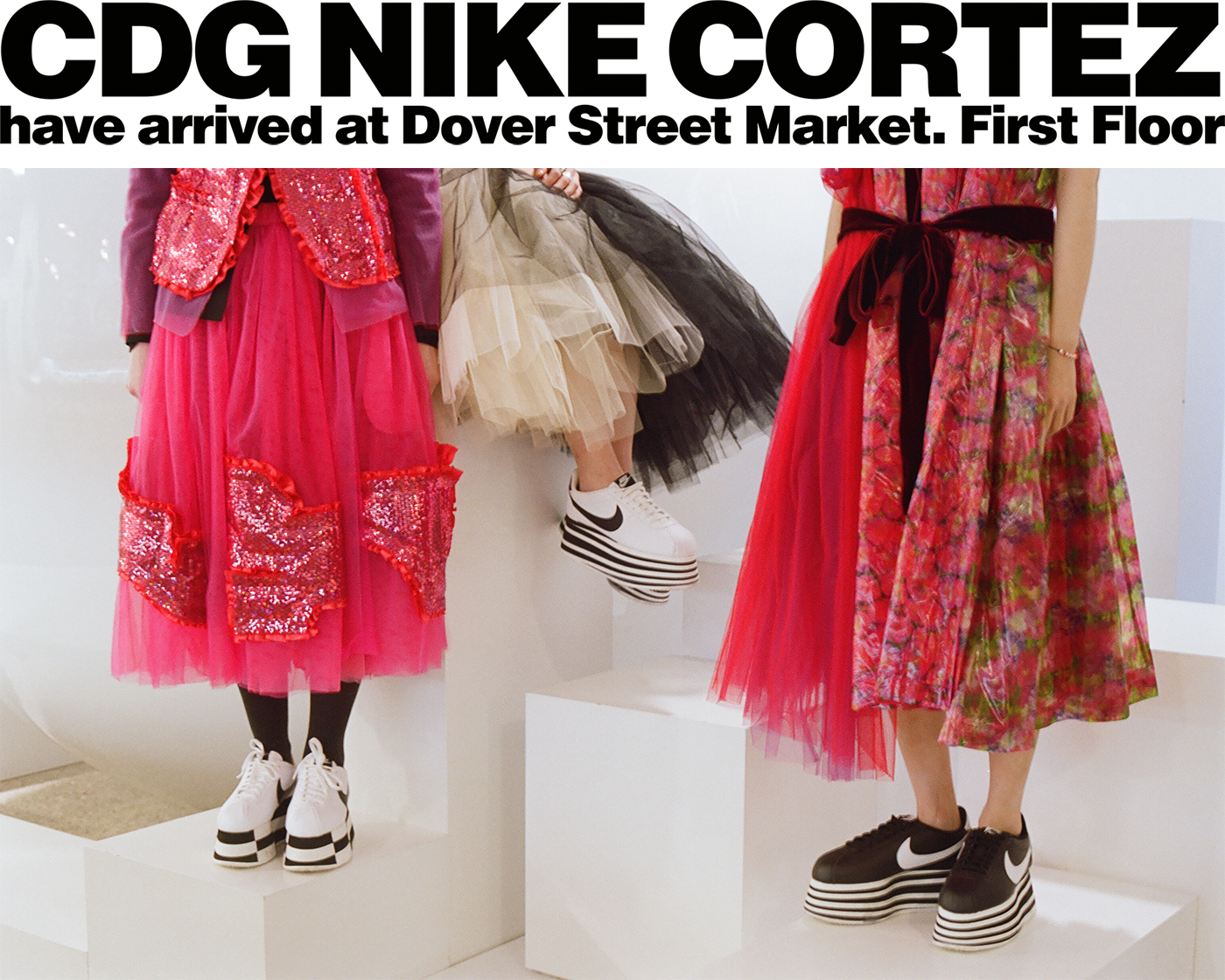 dover street market nike cortez