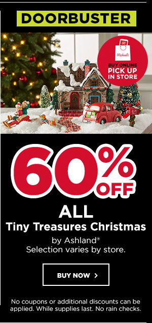 60% OFF ALL Tiny Treasures Christmas