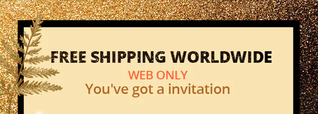 FREE SHIPPING WORLDWIDE