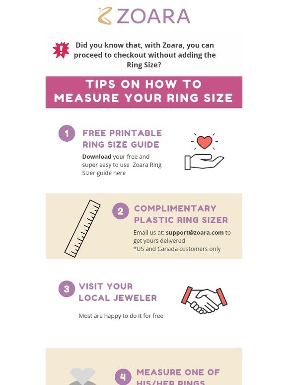 Ring size has never been easier 💍