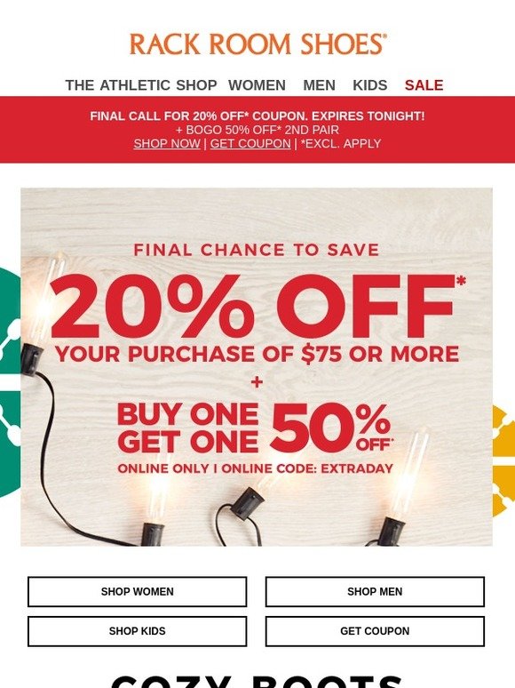 rack room shoes coupon 2018