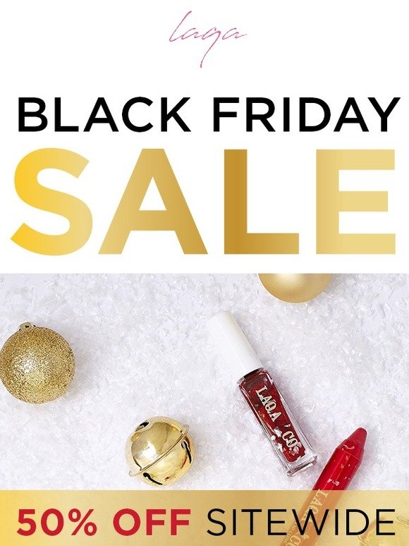 ENDS TODAY: 50% OFF SITEWIDE